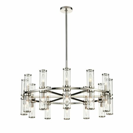 ALORA Nickel Chandeliers CH309024PNCG